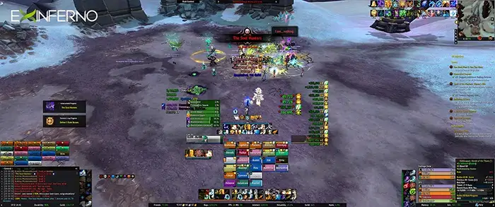 Team Purple progression kill on Heroic The Soul Hunters encounter in WoW